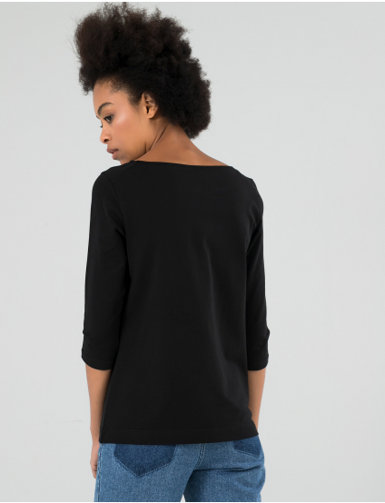 Картинка Жіночий чорний светр