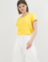 Картинка Жіноча жовта футболка
