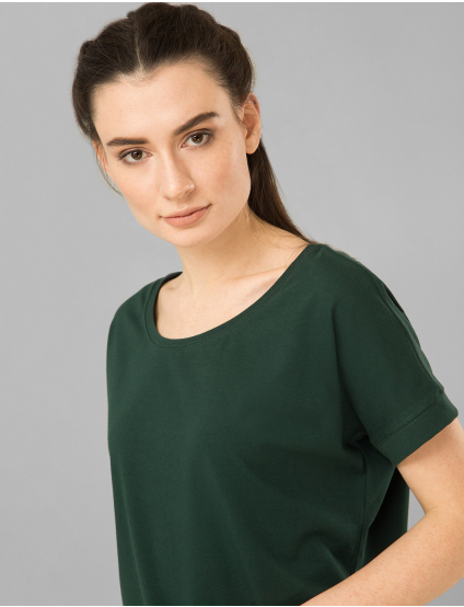 Картинка Жіноча зелена футболка