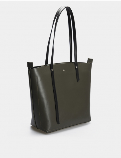 Картинка Світло-зелена шкіряна сумка