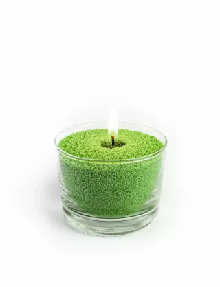 Картинка Віск для насипної свічки зелений, 200 г