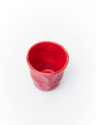 Картинка Склянка керамічна червона, 150 мл