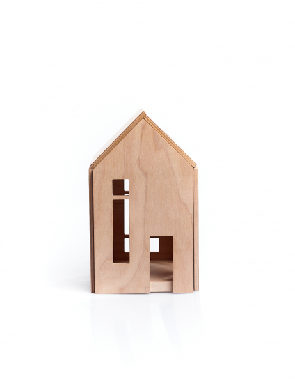 Image Дерев'яний ляльковий будинок на магнітах