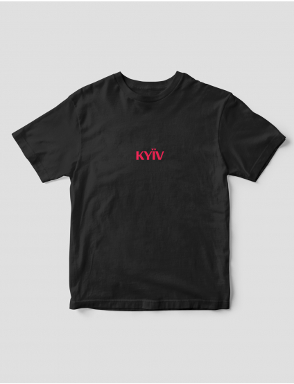 Картинка Футболка "Kyїv" чорна