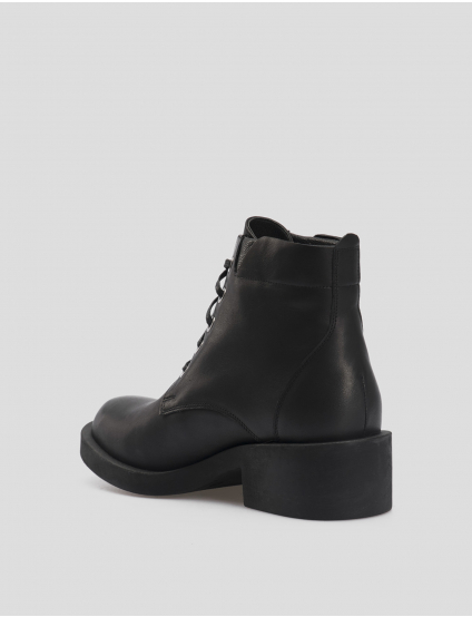 Картинка Жіночі чорні шкіряні черевики