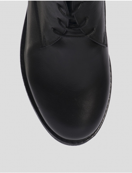 Картинка Жіночі чорні шкіряні черевики