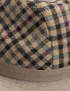 Картинка Чоловічий бежевий капелюх в клітинку