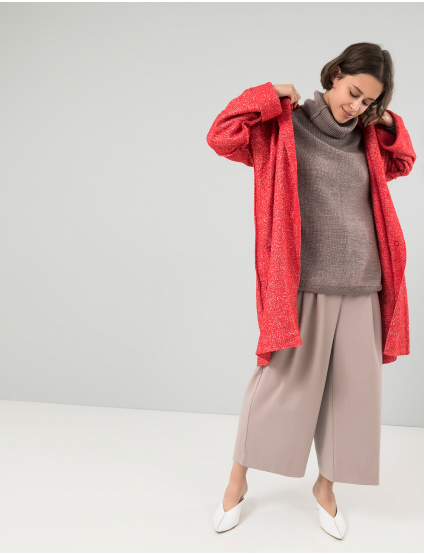 Картинка Жіночий червоний кардиган