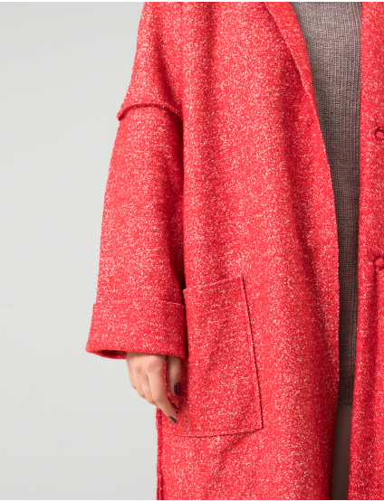 Картинка Жіночий червоний кардиган