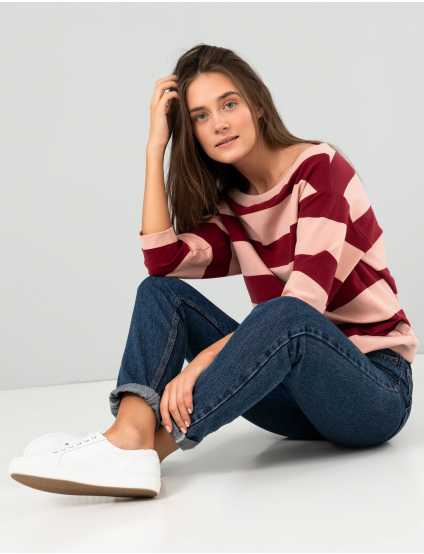 Картинка Жіноча кофта в смужку