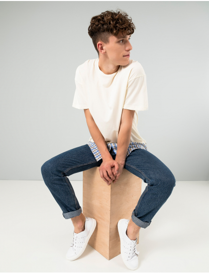 Картинка Чоловіча бежева футболка