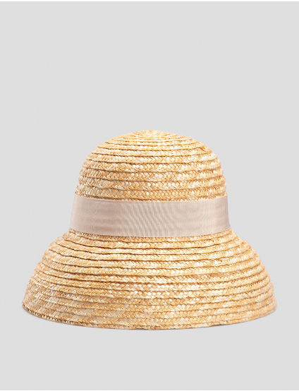 Картинка Жіночий бежевий капелюх