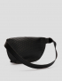 Картинка Жіноча чорна поясна сумка