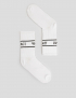 Image Білі шкарпетки з принтом