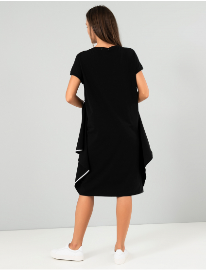 Картинка Жіноча чорна сукня