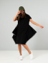 Картинка Жіноча чорна сукня