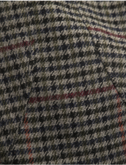 Картинка Сіра кепка в гусячу лапку