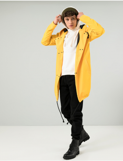 Картинка Чоловічий білий худі з капюшоном