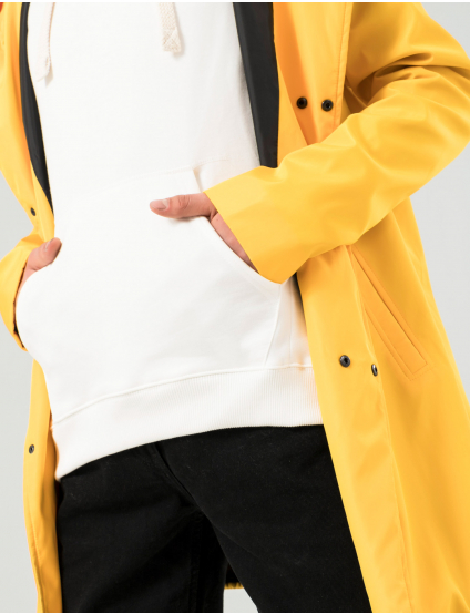 Картинка Чоловічий білий худі з капюшоном