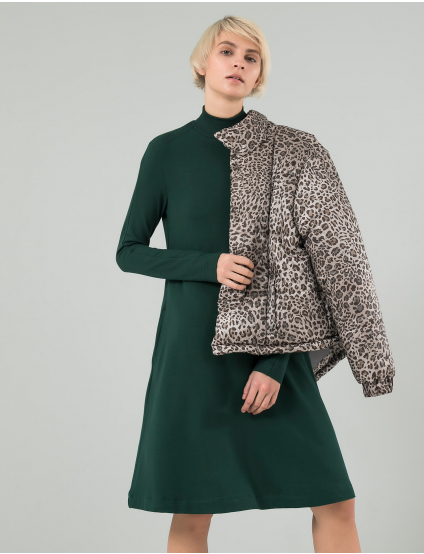 Картинка Темно-зелена сукня