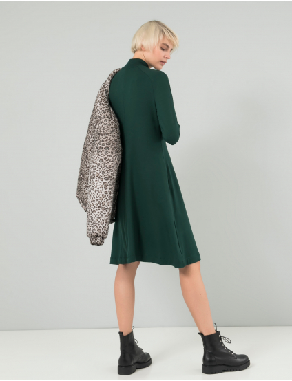 Картинка Темно-зелена сукня