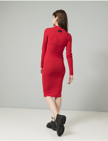 Картинка Червона сукня-гольф