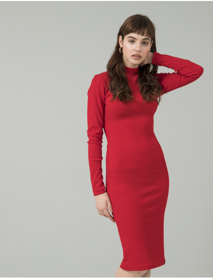 Картинка Червона сукня-гольф