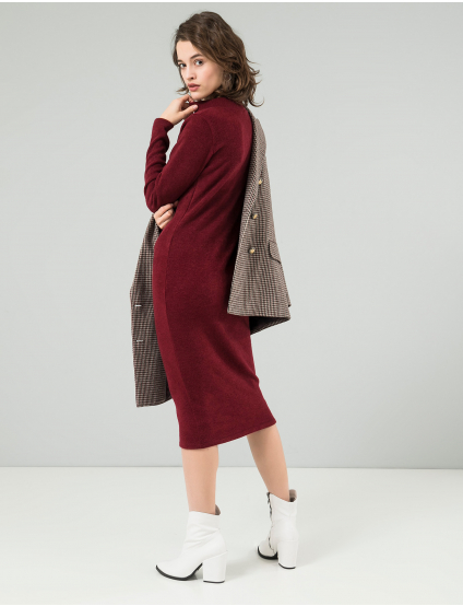 Картинка Бордова сукня