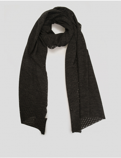 Картинка Чорна хустка з блискітками