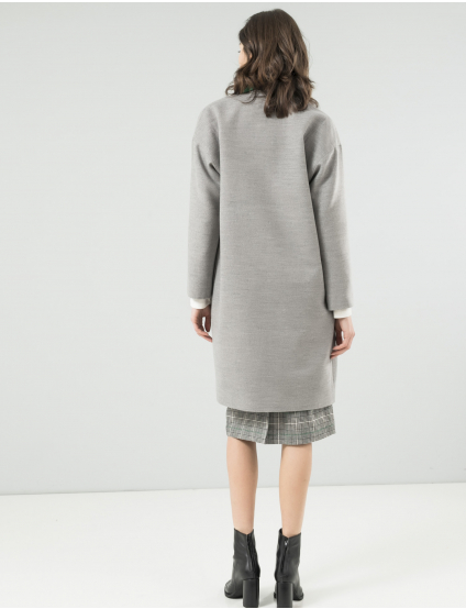 Картинка Жіноче сіре пальто