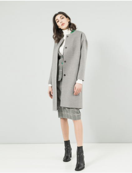 Картинка Жіноче сіре пальто