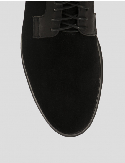 Image Чоловічі чорні замшеві туфлі