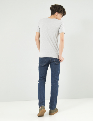 Картинка Чоловіча сіра футболка з принтом