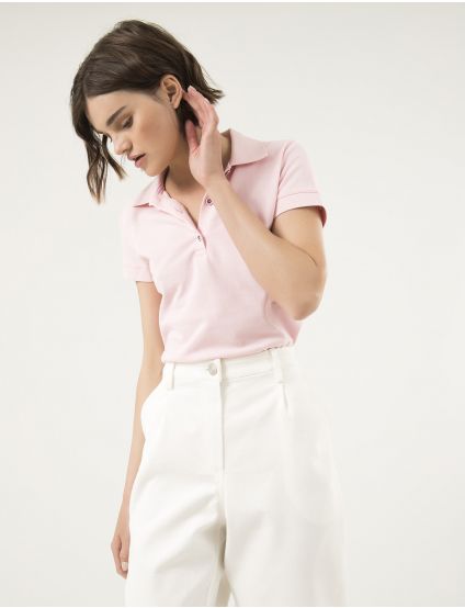 Картинка Жіноче рожеве поло