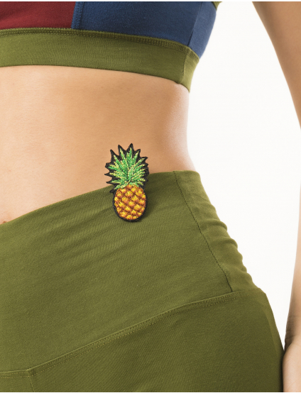 Картинка Жіночі зелені легінси