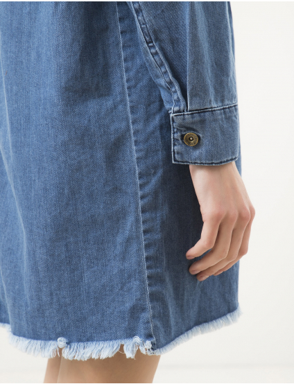 Картинка Блакитна джинсова сукня