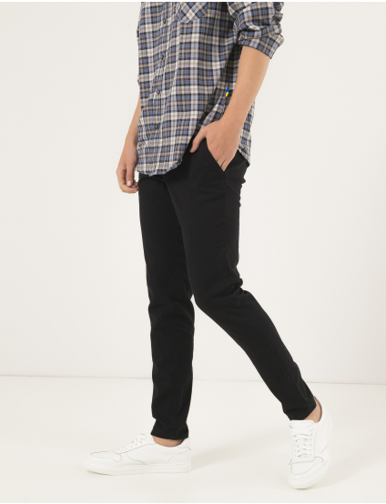 Картинка Чоловічі чорні штани