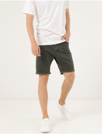 Картинка Чоловічі темно-зелені шорти