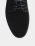 Картинка Чоловічі чорні замшеві туфлі
