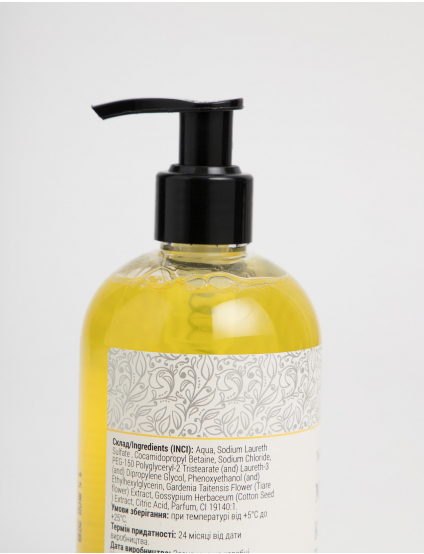 Картинка Мило рідке Квітка тіаре та бавовна