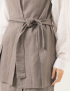 Image Жіночий сірий лляний жилет