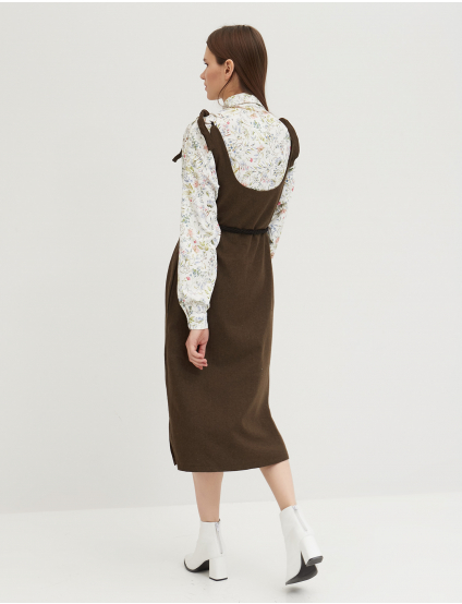 Картинка Зелений сарафан