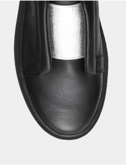 Картинка Сліпони чорні шкіряні