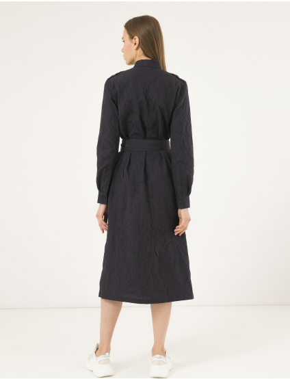 Картинка Чорна сукня-сорочка