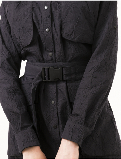 Картинка Чорна сукня-сорочка