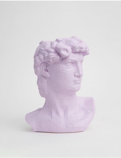 Картинка Рожева гіпсова скульптура