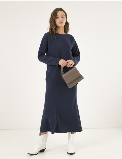 Картинка Жіноча синя кофта