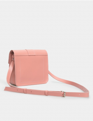 Image Жіноча рожева шкіряна сумка