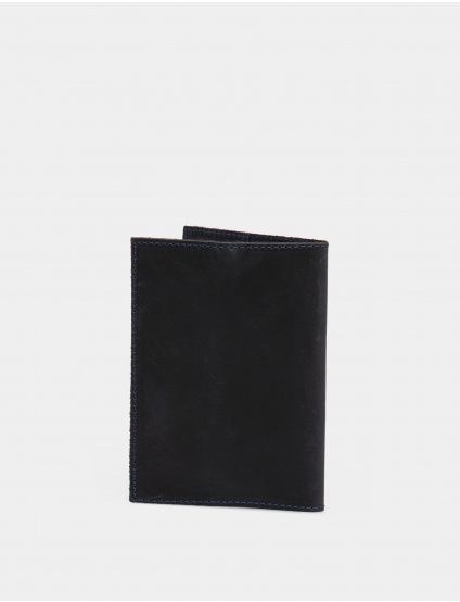 Картинка Синій шкіряний холдер для документів