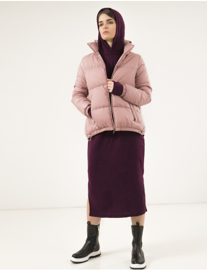 Картинка Фіолетова сукня-худі